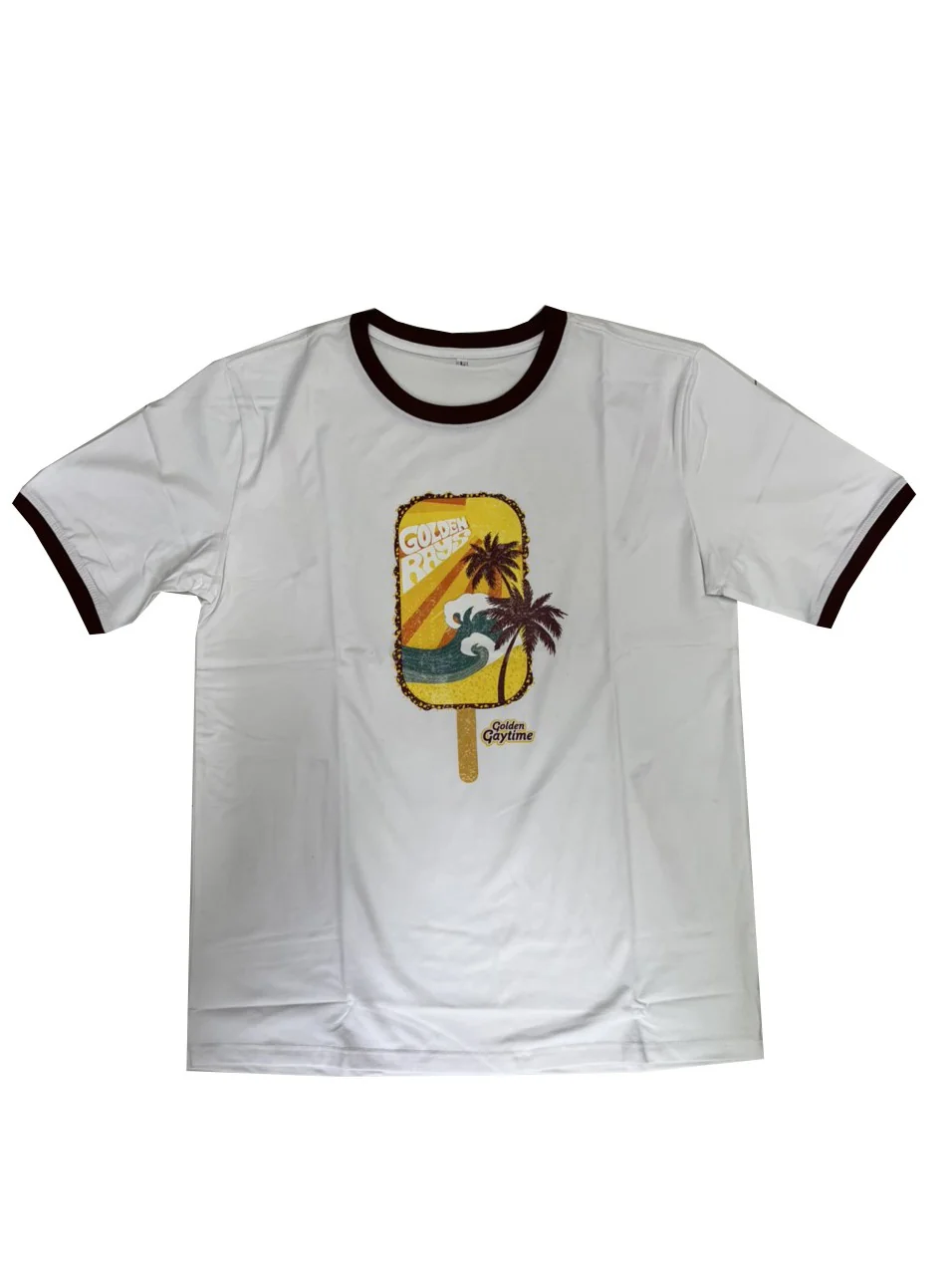 Retro Graphic Ringer Tee 1