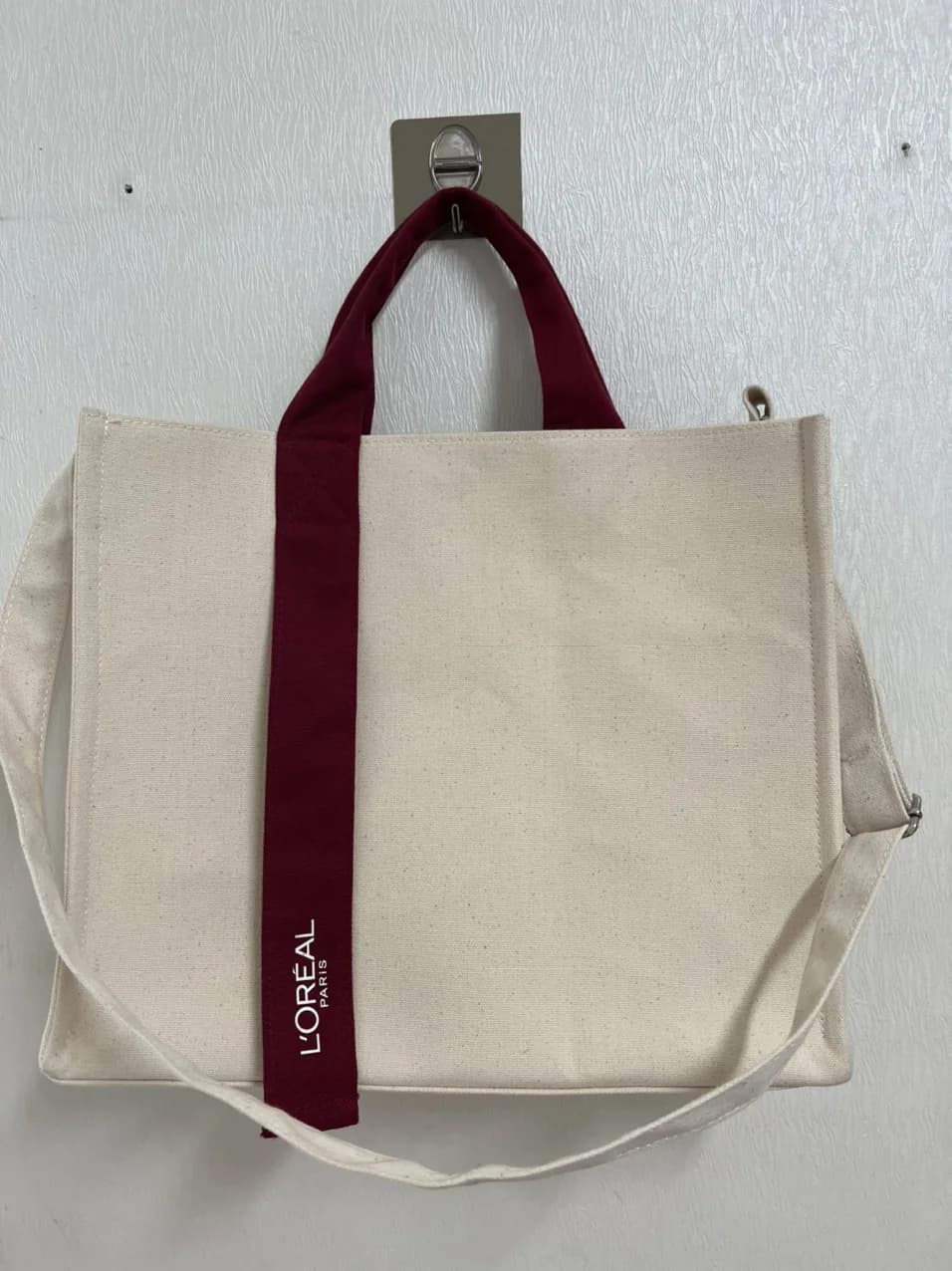Structured Large Canvas Tote 1
