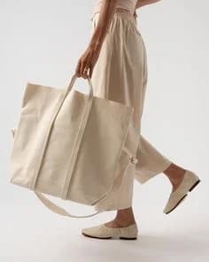 Oversized Canvas Tote 1