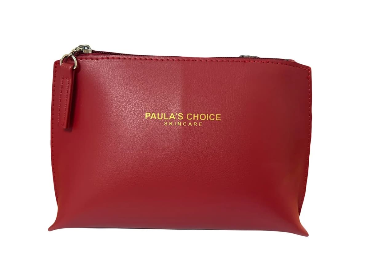 Faux Leather Cosmetic Pouch 1